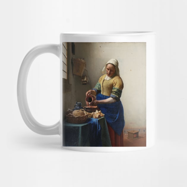 Vermeer - the Milkmaid by SHappe